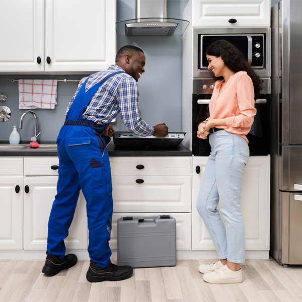 can you provide an estimate for cooktop repair before beginning any work in Fremont